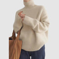 Isa – Damski sweter z wysokim golfem