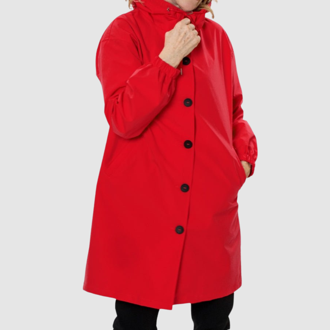 Magdalena Noelle – Kurtka damska oversize z kapturem