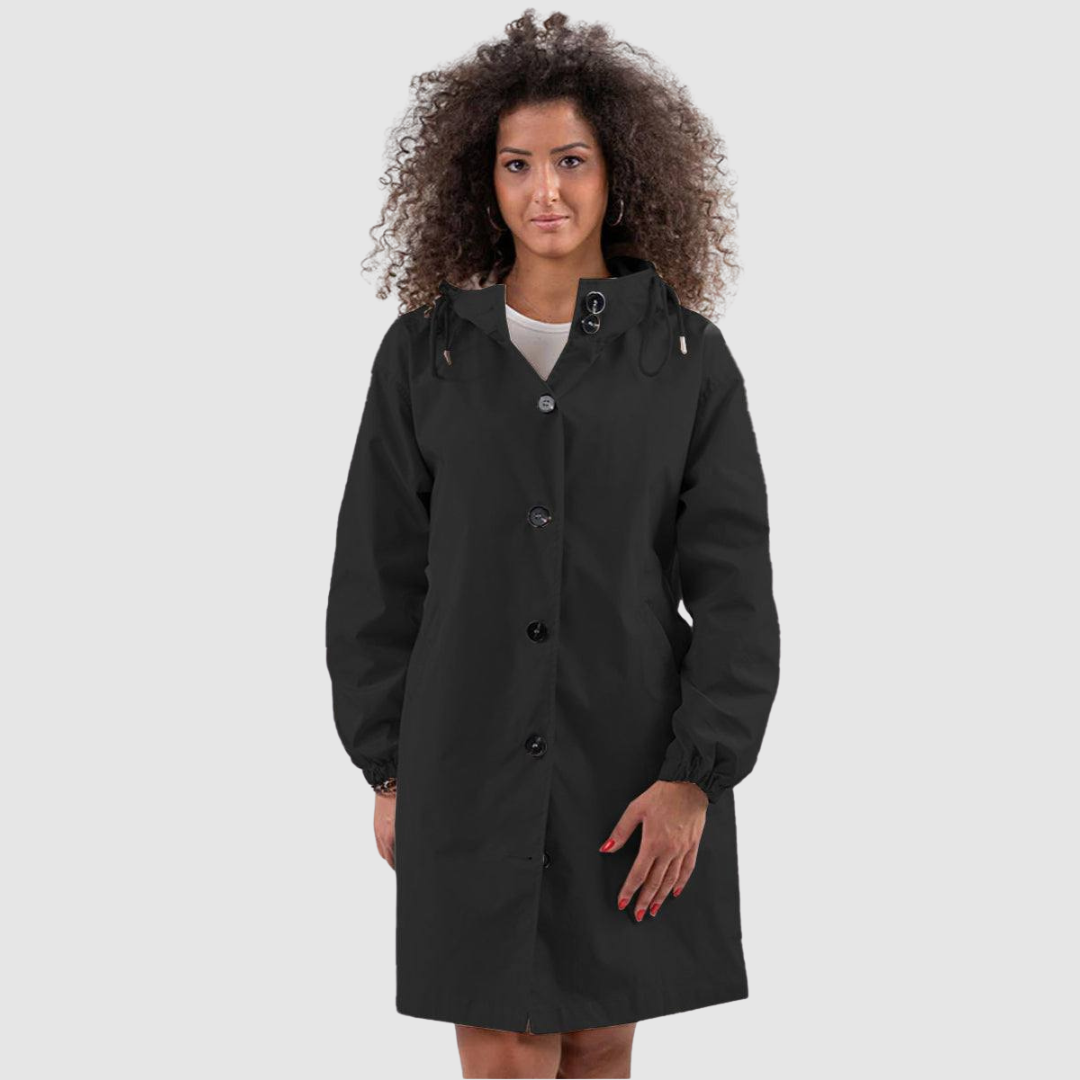 Lucie Elise – Kurtka damska oversize z kapturem