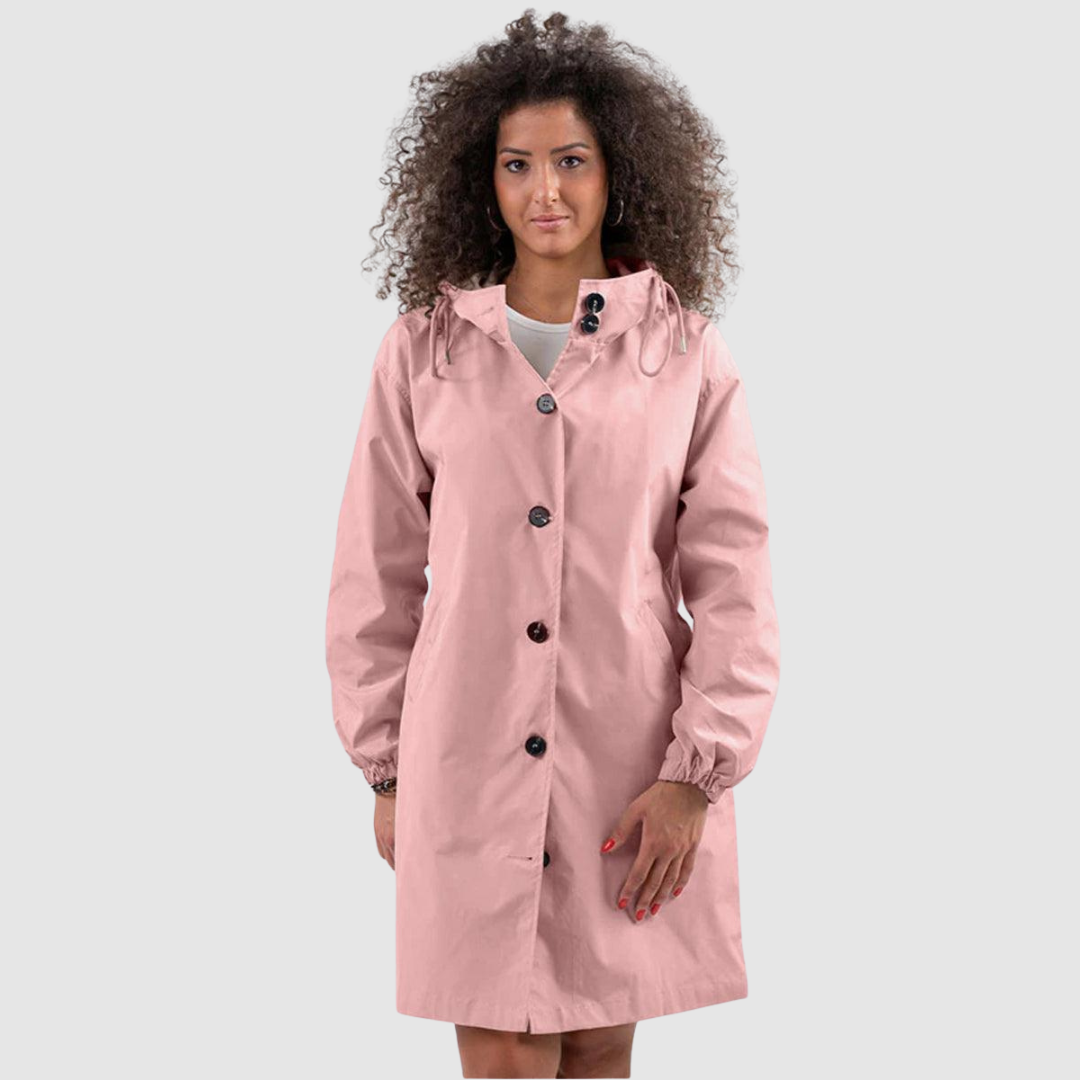 Lucie Elise – Kurtka damska oversize z kapturem
