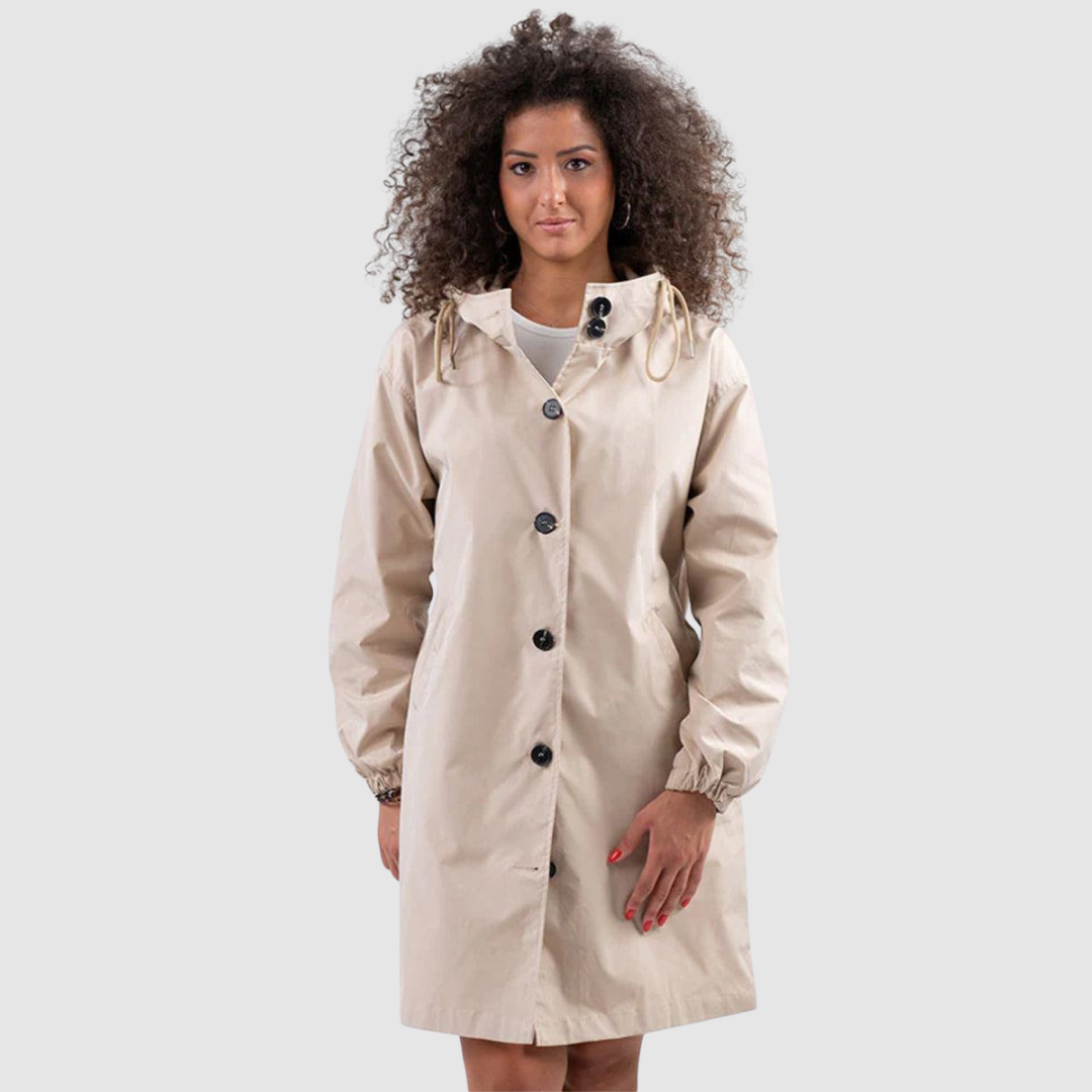 Lucie Elise – Kurtka damska oversize z kapturem