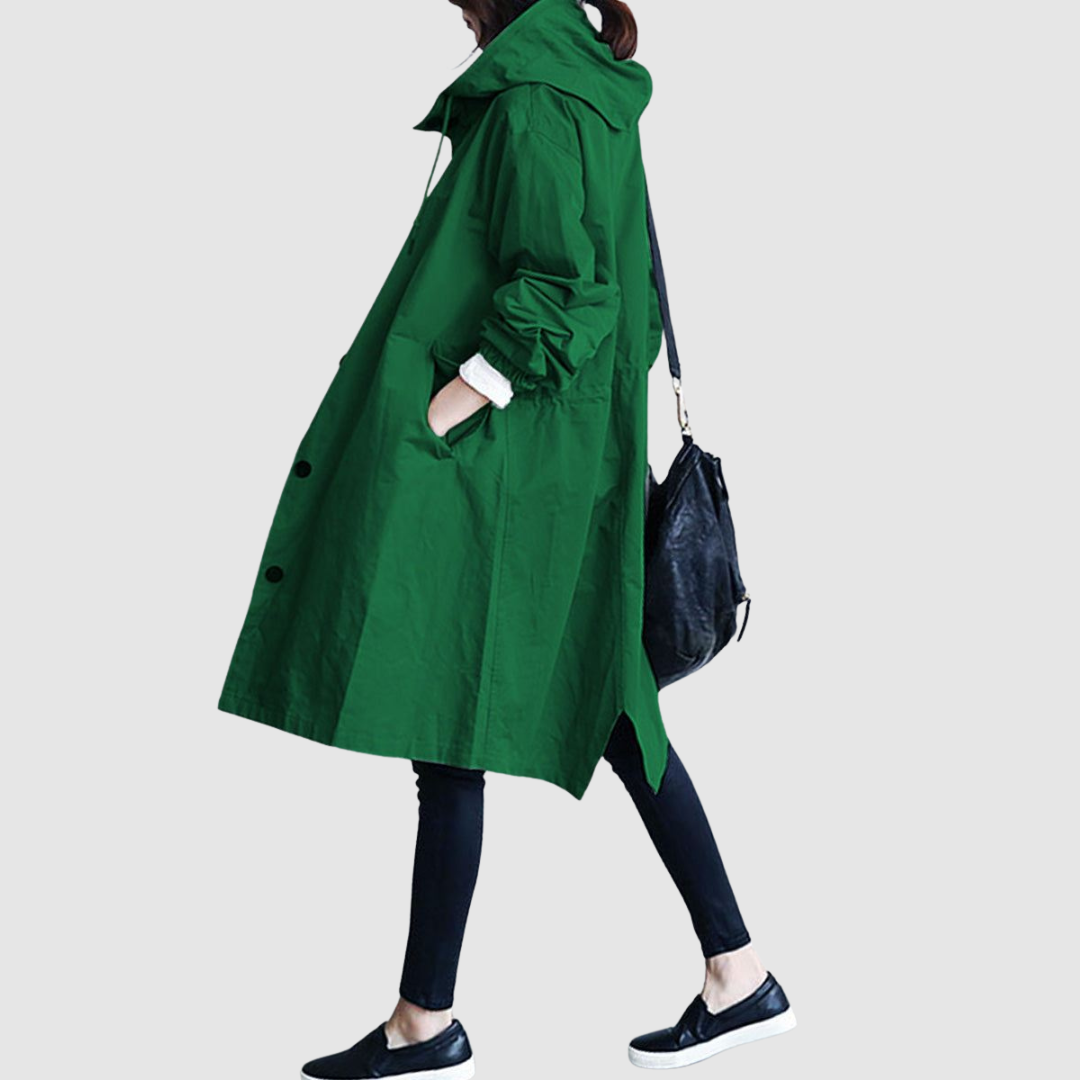 Magdalena – Kurtka damska oversize z kapturem