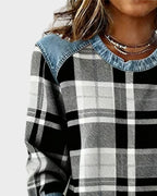 Ivy – Bluza damska w kratę