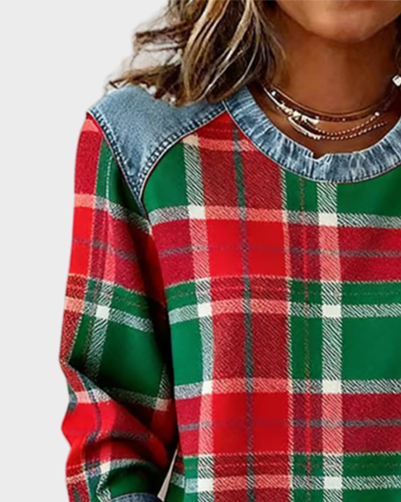 Ivy – Bluza damska w kratę