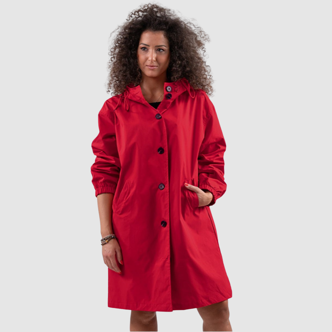 Lucie – Kurtka damska oversize z kapturem