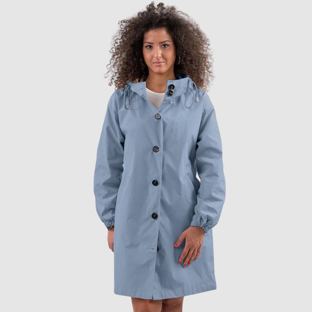 Lucie Elise – Kurtka damska oversize z kapturem