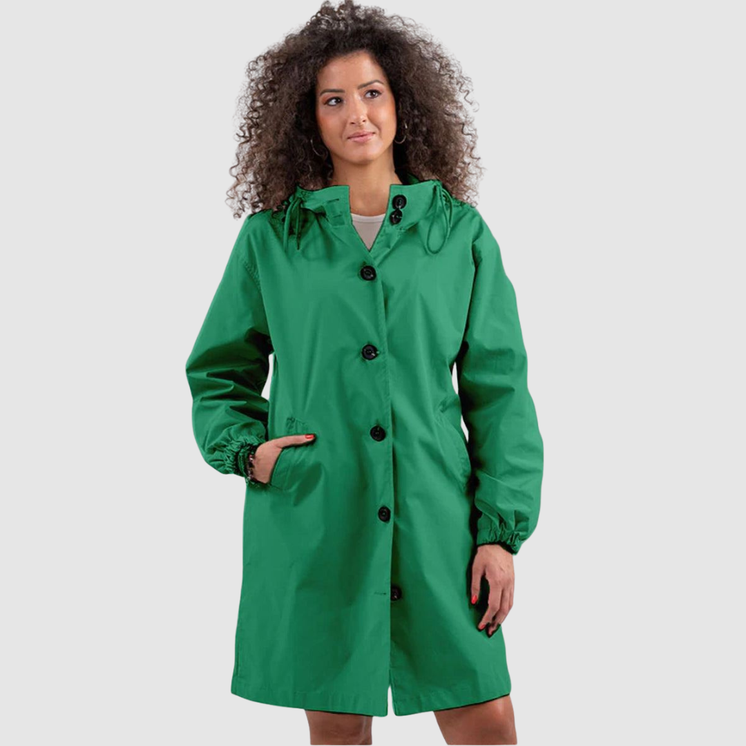 Lucie Elise – Kurtka damska oversize z kapturem