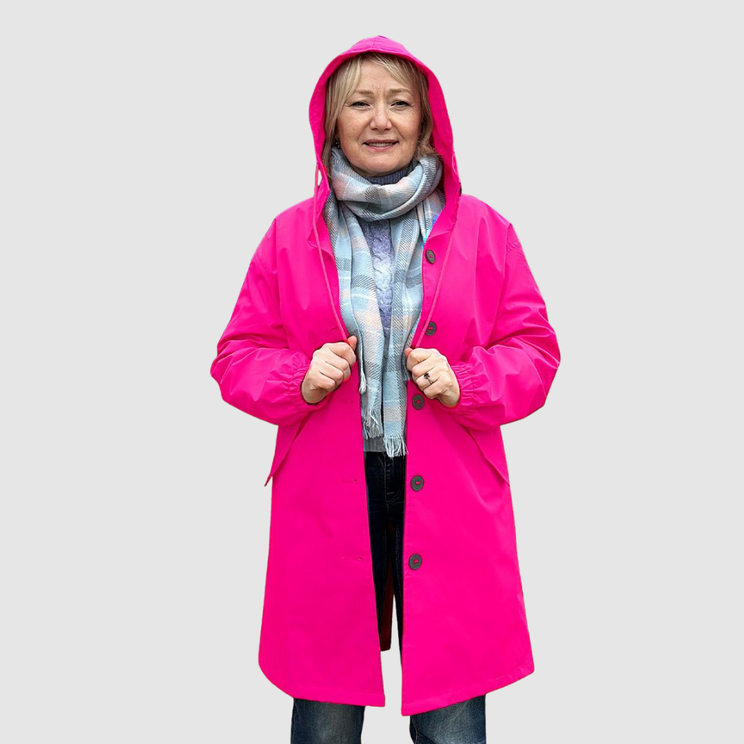 Magdalena Noelle – Kurtka damska oversize z kapturem