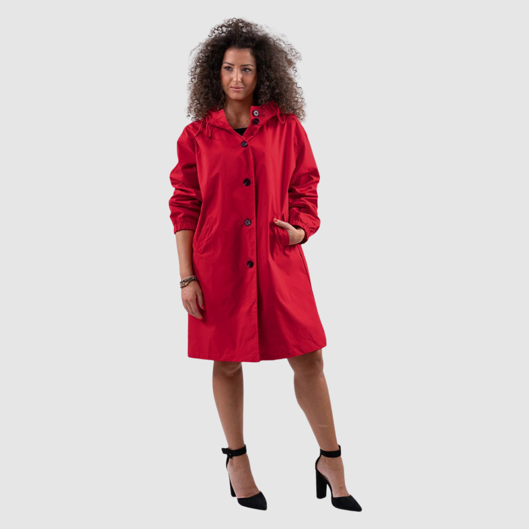 Magdalena Noelle – Kurtka damska oversize z kapturem