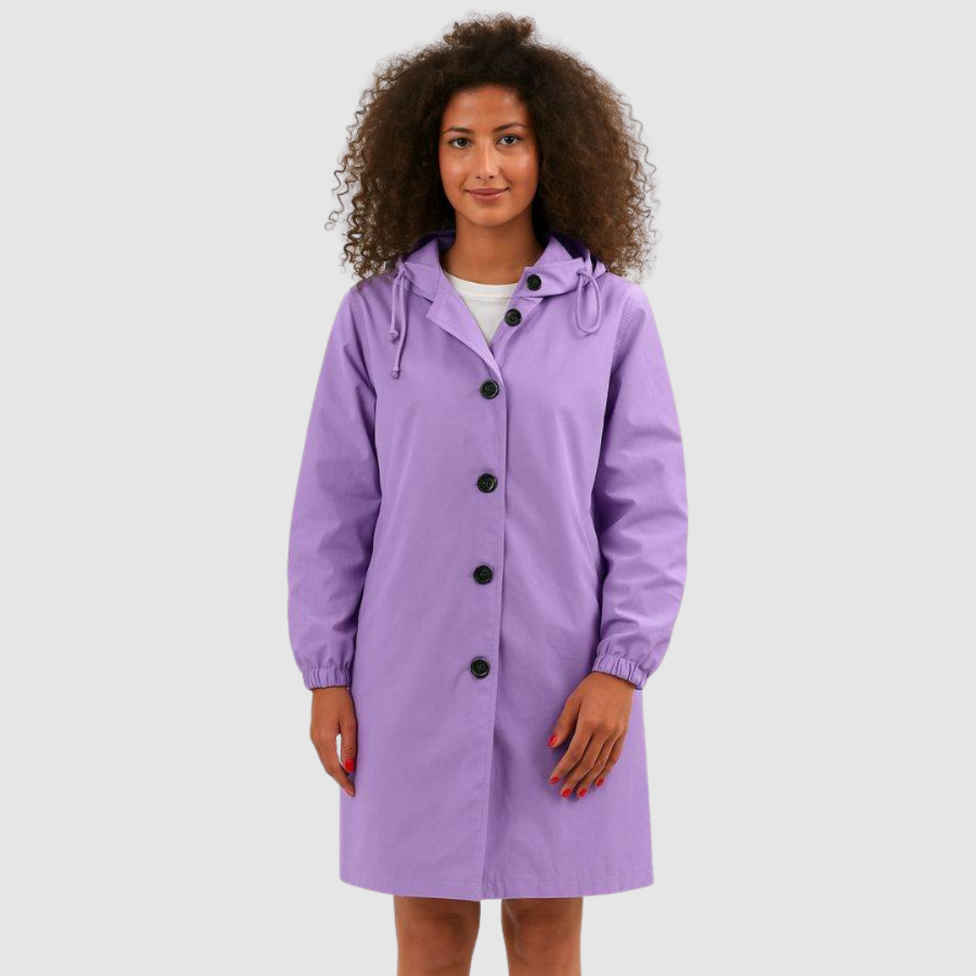 Lucie Elise – Kurtka damska oversize z kapturem