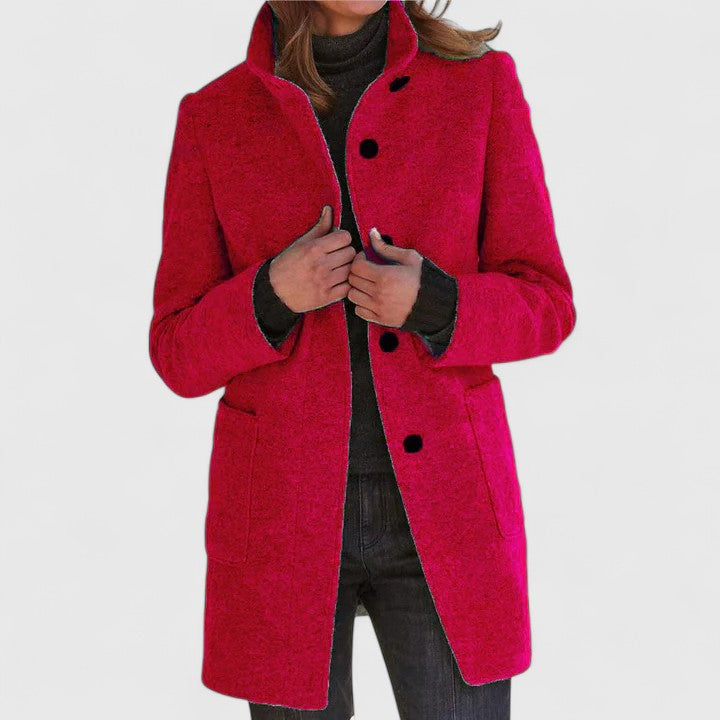 Helen – Elegancki płaszcz damski na zimę