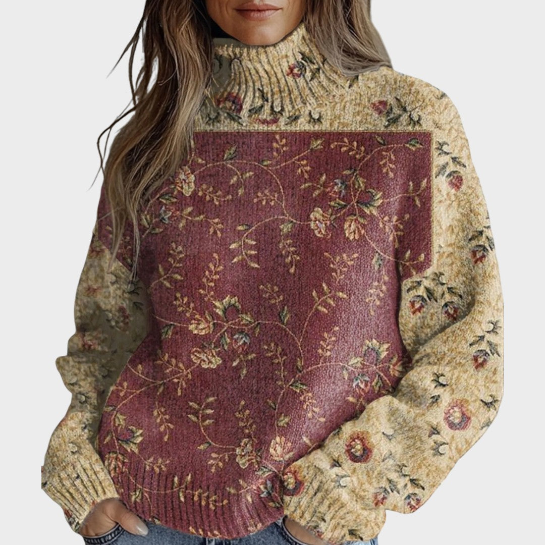 Milena – Sweter damski z golfem