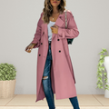 Alessia – Damski elegancki trencz z długim rękawem