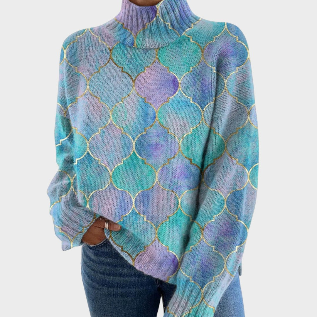 Dalila – Sweter damski z golfem