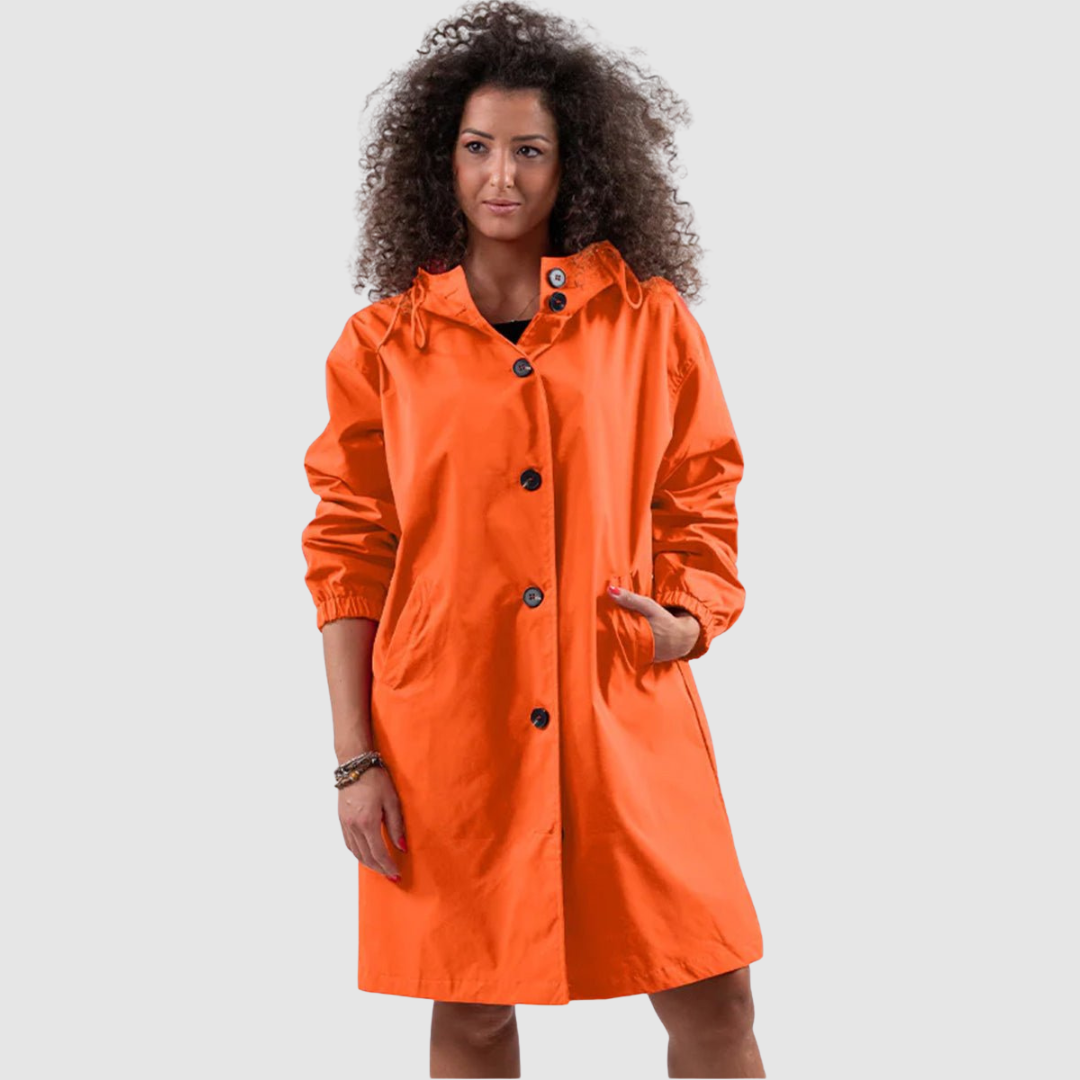Lucie Elise – Kurtka damska oversize z kapturem