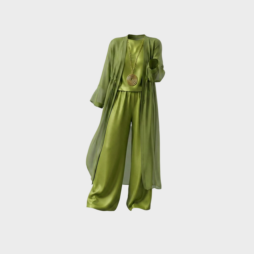 Elvira – Elegancki damski zestaw trzyczęściowy