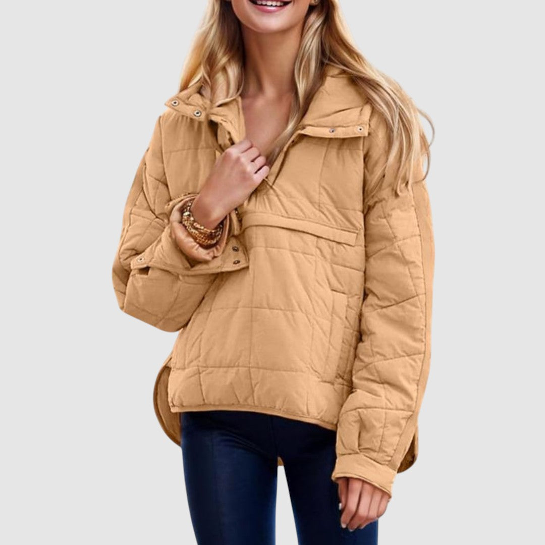 Anezka Noelle – Pikowana kurtka oversize