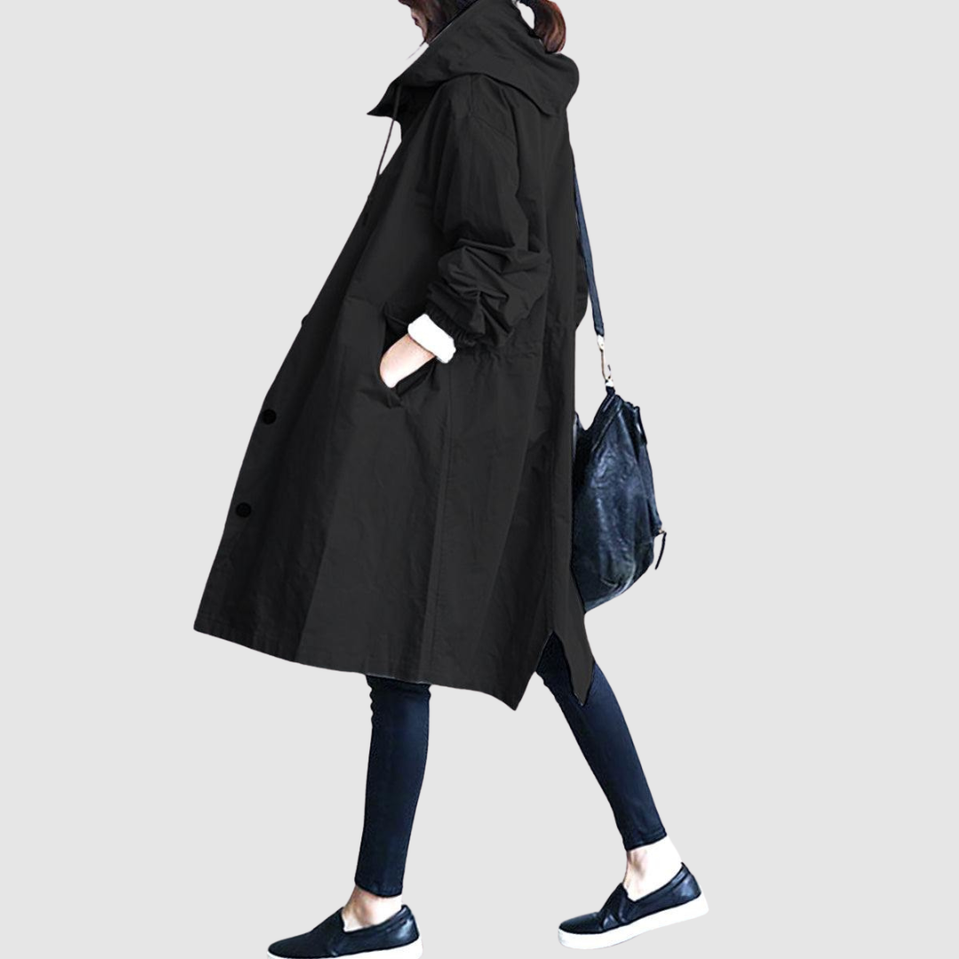 Magdalena – Kurtka damska oversize z kapturem