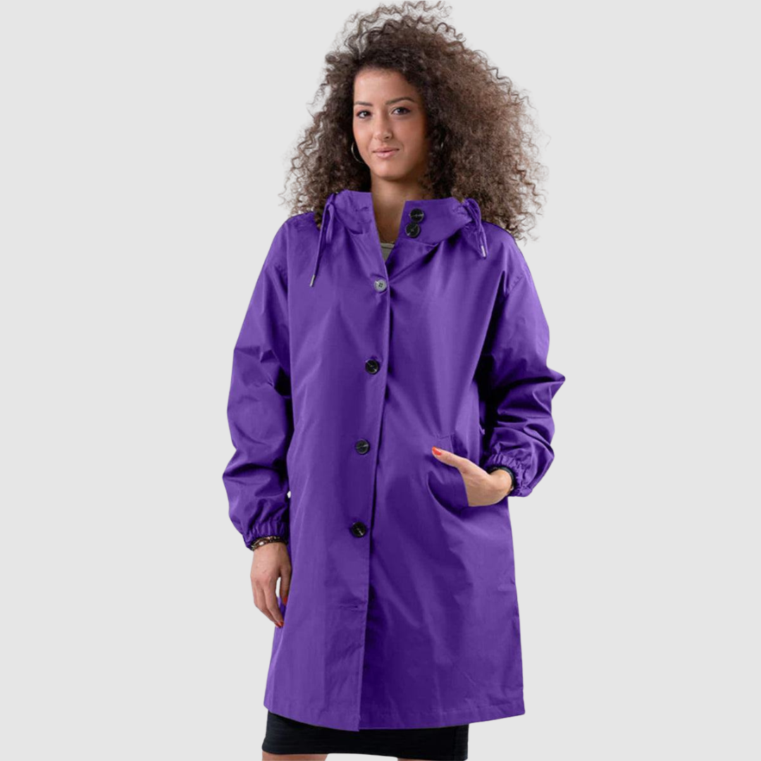 Lucie Elise – Kurtka damska oversize z kapturem