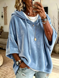 Nina – Bluza damska oversize z kapturem
