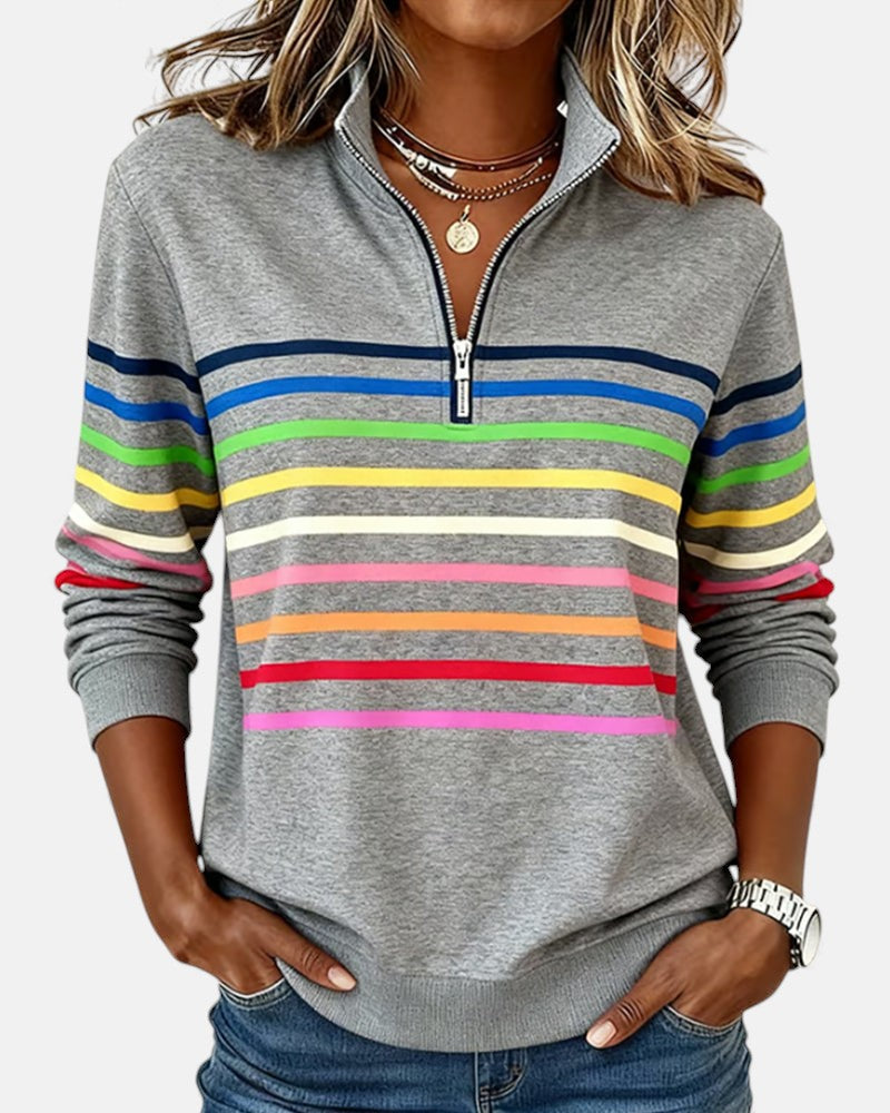 Vera – Sweter damski w paski
