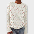 Simone – Sweter damski w świąteczny wzór