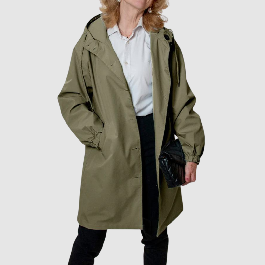 Magdalena Noelle – Kurtka damska oversize z kapturem