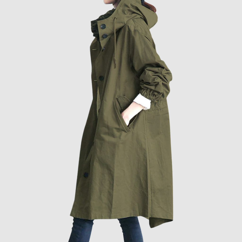 Magdalena – Kurtka damska oversize z kapturem