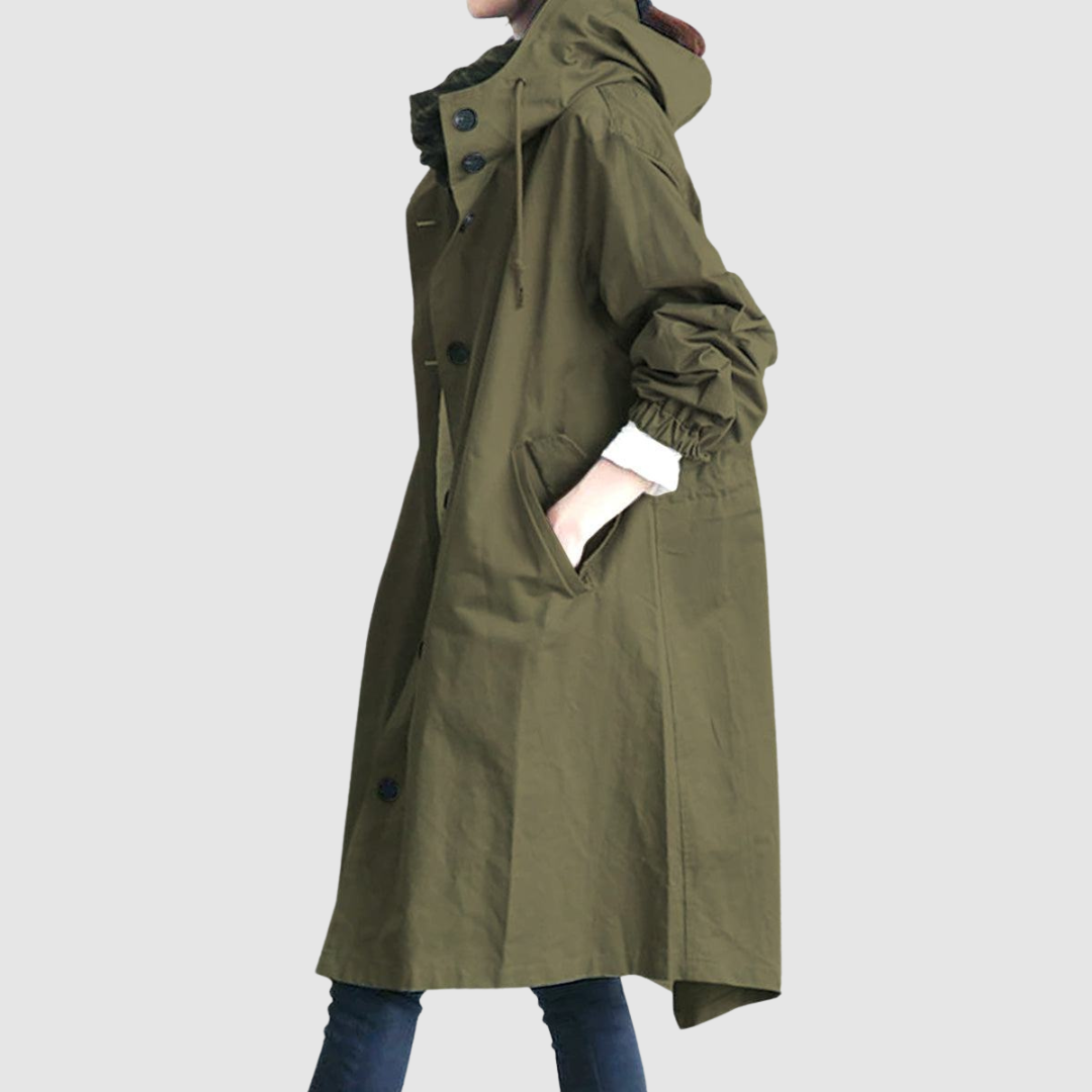Magdalena – Kurtka damska oversize z kapturem