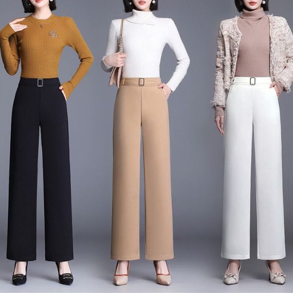 Klara – Eleganckie spodnie damskie z zamkiem