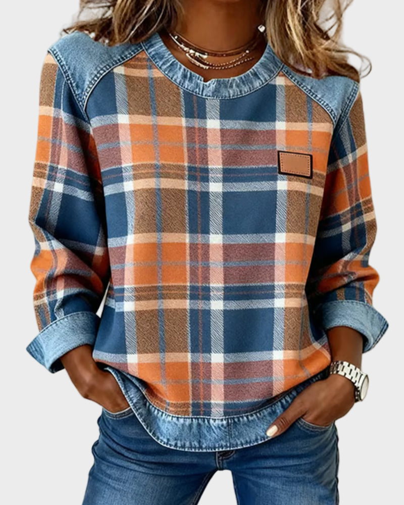 Ivy – Bluza damska w kratę