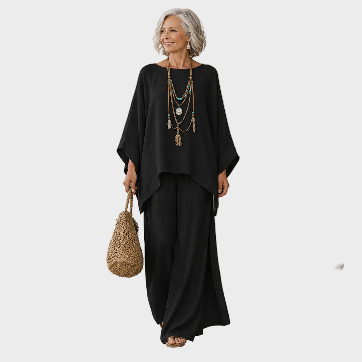 Beata Rose – Elegancki damski zestaw dwuczęściowy