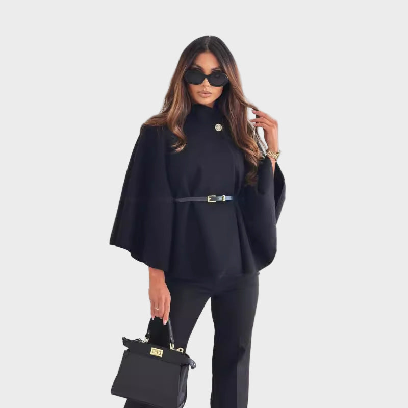 Sylwia – Elegancka kurtka damska z paskiem