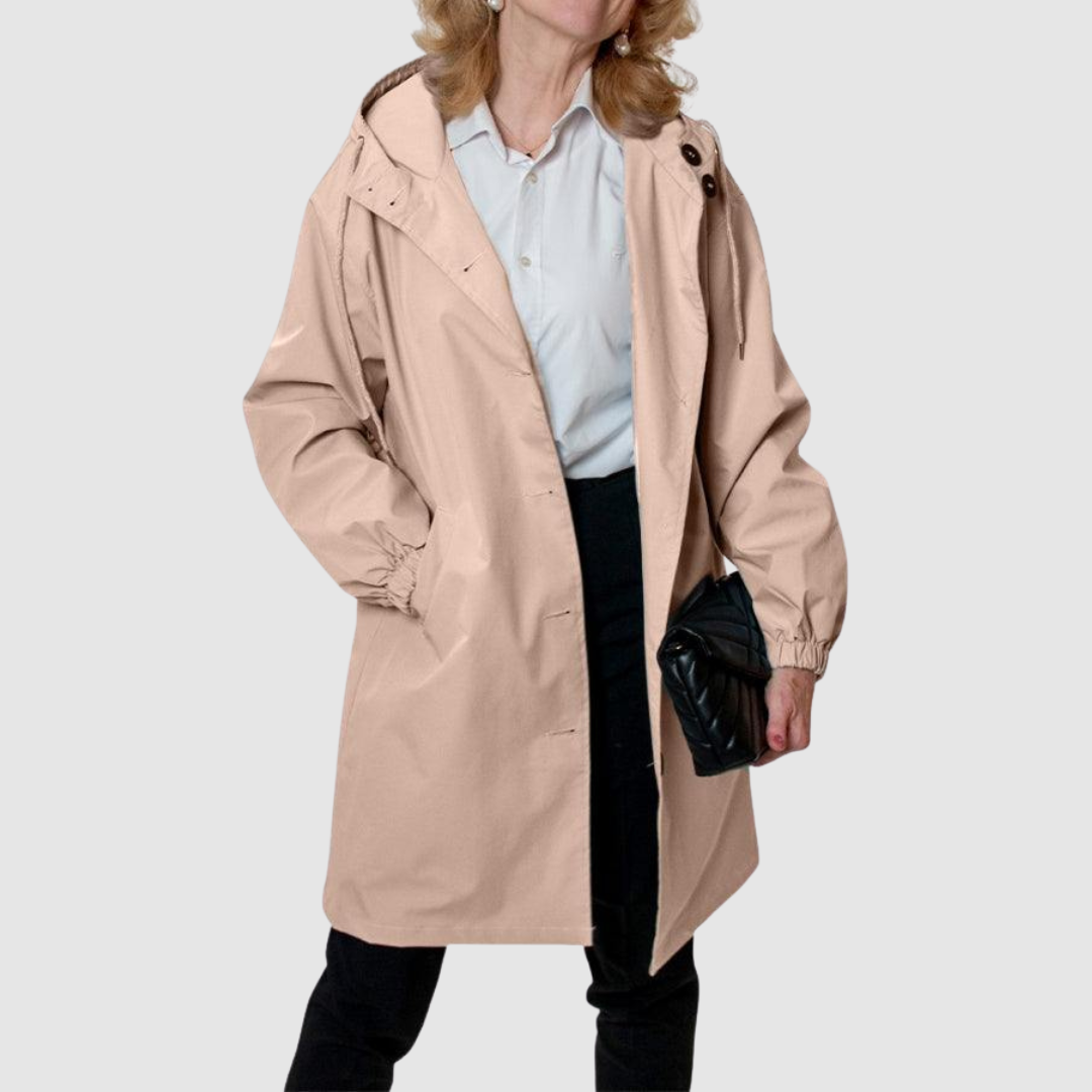 Magdalena Noelle – Kurtka damska oversize z kapturem