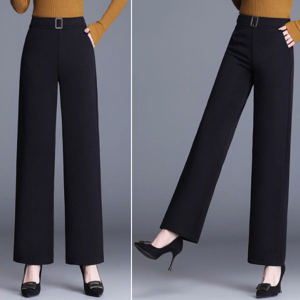 Klara – Eleganckie spodnie damskie z zamkiem
