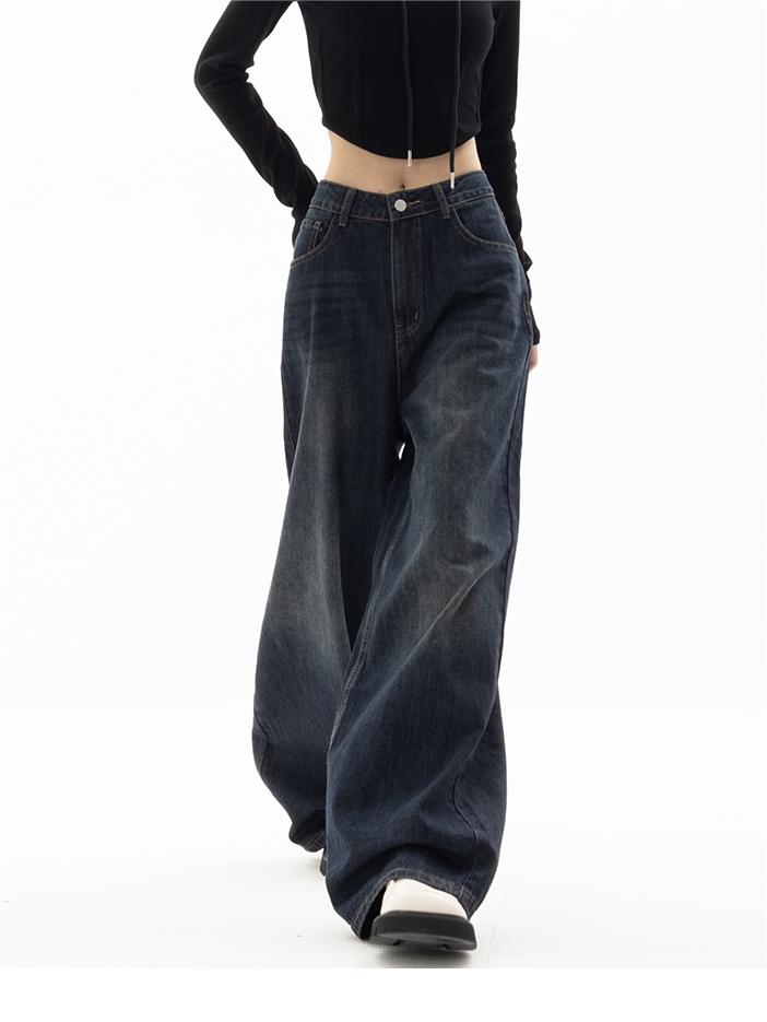 Marta – Jeansy damskie baggy w stylu vintage