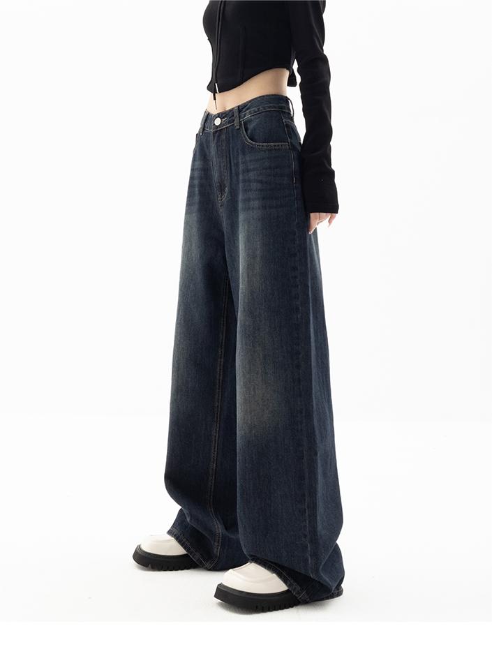 Marta – Jeansy damskie baggy w stylu vintage