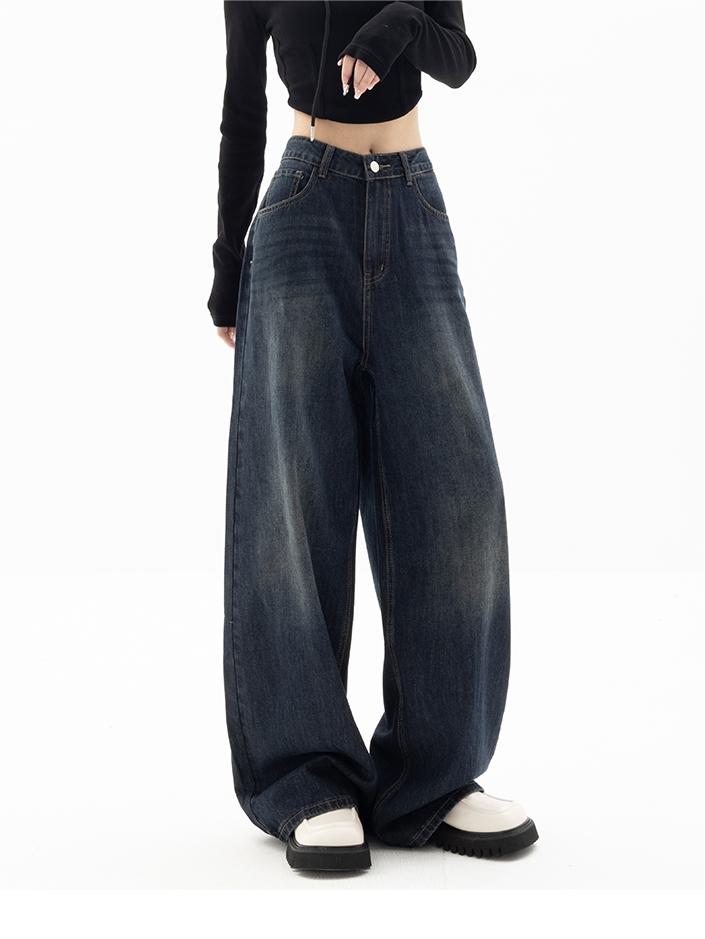 Marta – Jeansy damskie baggy w stylu vintage