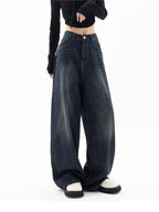 Marta – Jeansy damskie baggy w stylu vintage