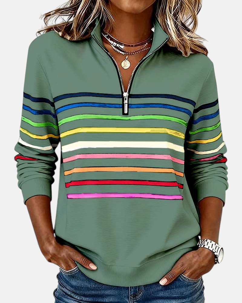 Vera – Sweter damski w paski