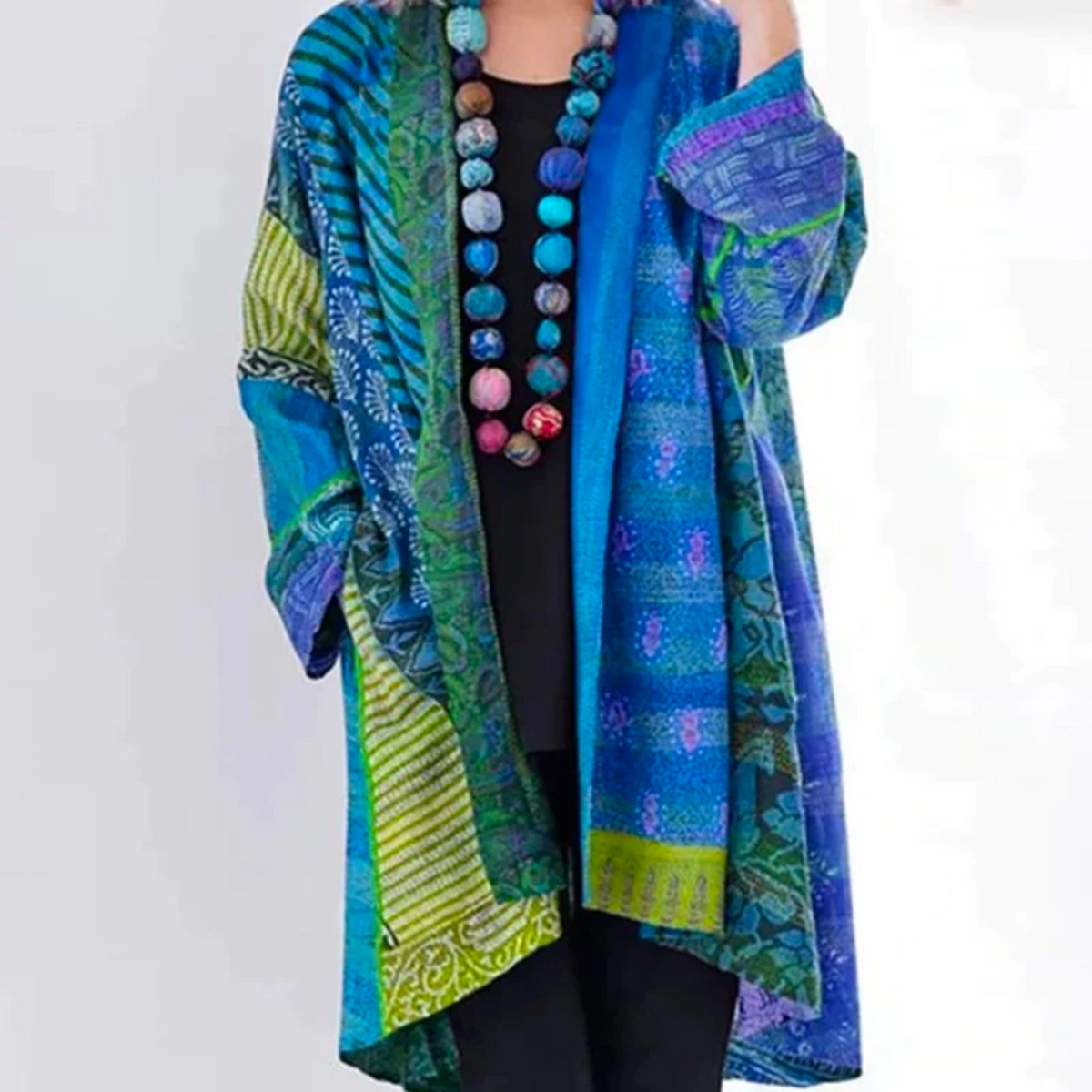 Hanna – Długi kardigan damski boho