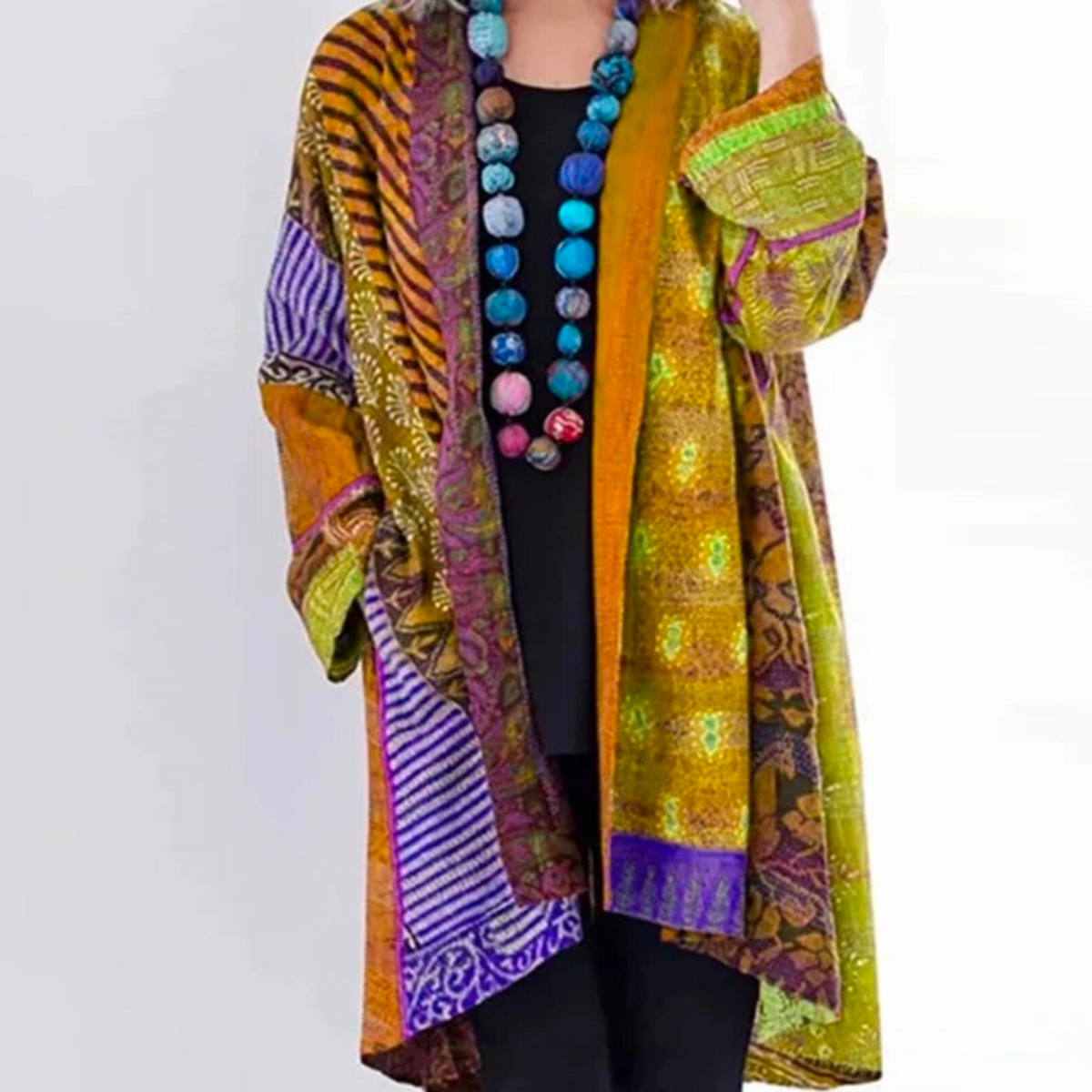Hanna – Długi kardigan damski boho
