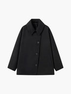Natalia – Płaszcz damski oversize z guzikami