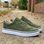 Sneakersy Damskie Na Platformie - Codzienne Spacery Po Mieście