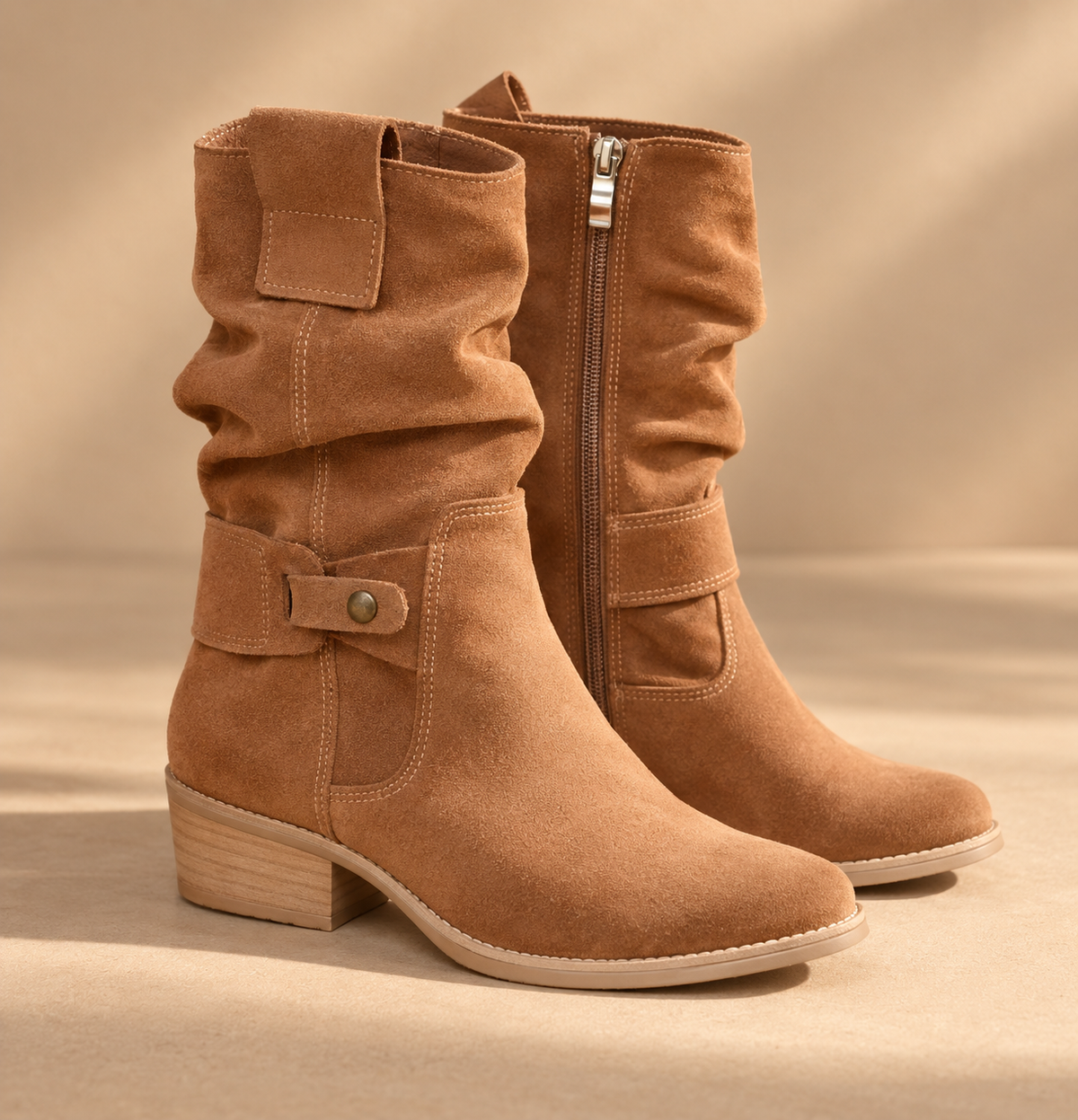 Anika – Botines de mujer de tacón bajo