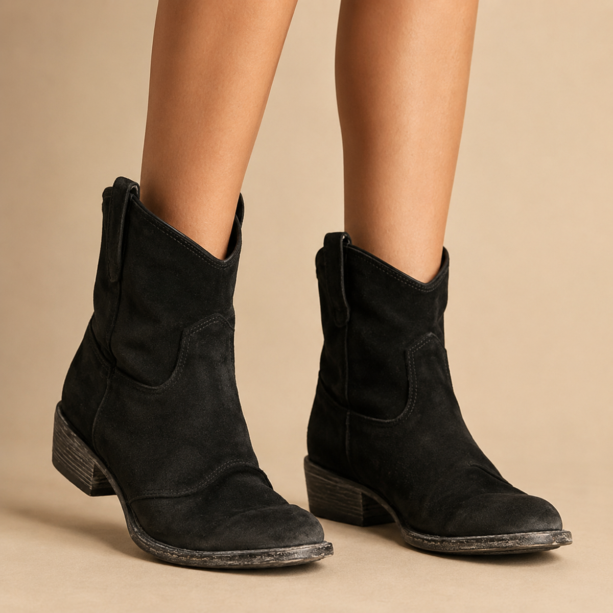 Lyla | Botki w stylu western