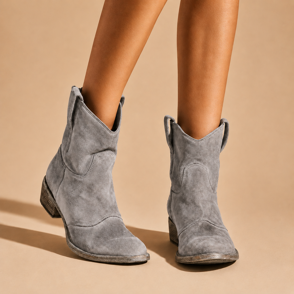 Lyla | Botki w stylu western