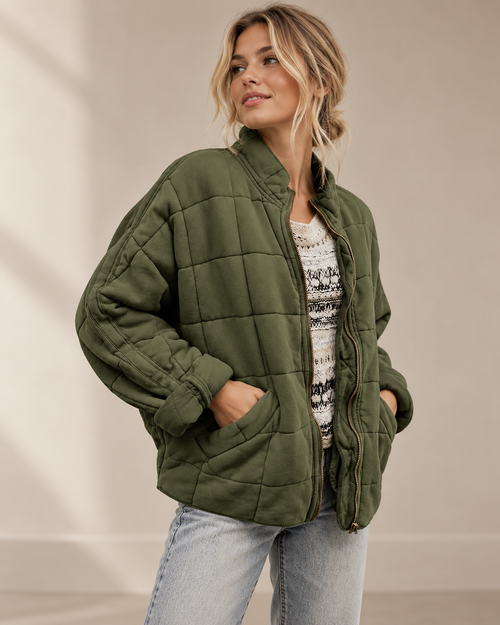 Viktorie Rose – Chaqueta acolchada elegante de mujer