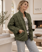 Viktorie Rose – Chaqueta acolchada elegante de mujer