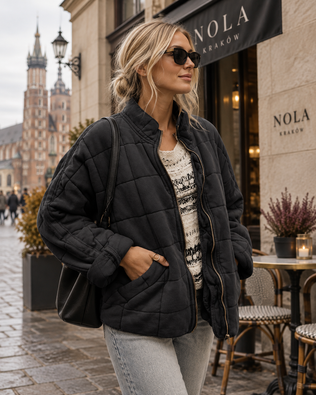 Viktorie Rose – Chaqueta acolchada elegante de mujer